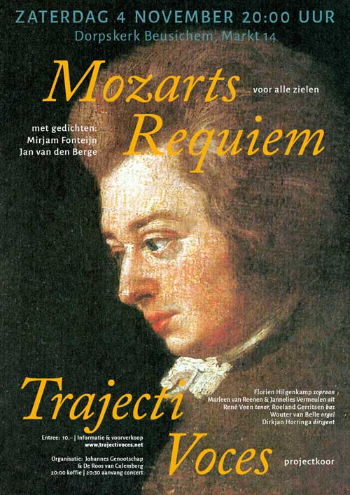 Mozarts Requiem voor alle zielen' in Culemborg, november 2017
